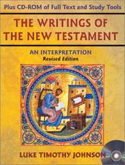 Cover of: The Writings of the New Testament by Luke Timothy Johnson, Todd C. Penner