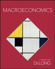 Cover of: Intermediate Macroeconomics by J.Bradford DeLong