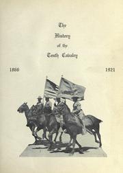 Cover of: The history of the Tenth Cavalry, 1866-1921