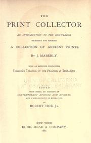 The print collector by Joseph Maberly