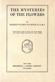 Cover of: The mysteries of the flowers