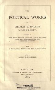 Poetical works of Charles G. Halpine by Charles G. Halpine