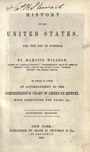 Cover of: History of the United States: for the use of schools