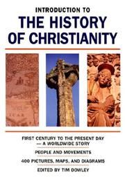 Cover of: Introduction to the history of Christianity