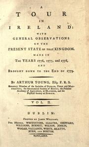 A tour in Ireland by Young, Arthur