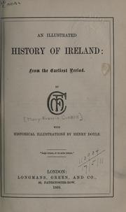 Cover of: An illustrated history of Ireland: from the earliest period