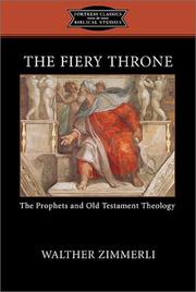 The fiery throne by Zimmerli, Walther