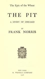 Cover of: The  pit by Frank Norris