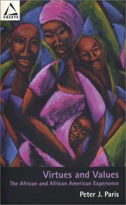Cover of: Virtues and values: the African and African American experience