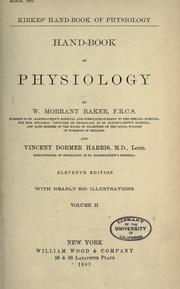 Kirkes' handbook of physiology by William Senhouse Kirkes