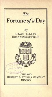 Cover of: The fortune of a day