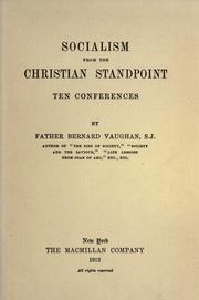 Socialism from the Christian standpoint by Vaughan, Bernard