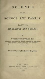 Cover of: Science for the school and family. by Worthington Hooker