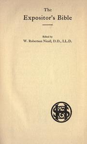 Cover of: The book of Numbers