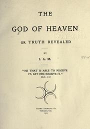 The God of Heaven by Inez M. Budd