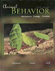 Cover of: Animal Behavior