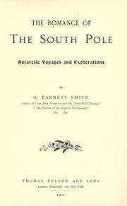 Cover of: The romance of the South Pole: Antarctic voyages and explorations