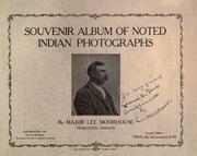 Cover of: Souvenir album of noted Indian photographs by Lee Moorhouse