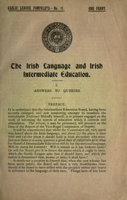 The Irish language and Irish intermediate education