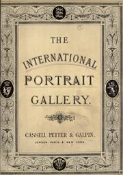 Cover of: The International Portrait Gallery.