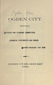 Cover of: Ogden City by Ogden (Utah)