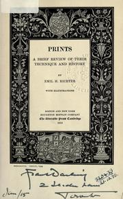 Cover of: Prints