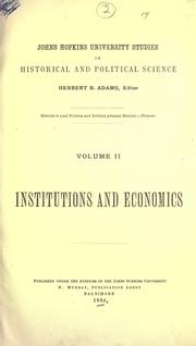 Cover of: Methods of historical study. by Herbert Baxter Adams