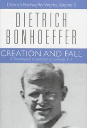 Schöpfung und Fall by Dietrich Bonhoeffer