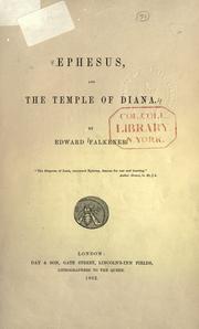 Cover of: Ephesus, and the Temple of Diana.