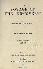 The voyage of the 'Discovery'