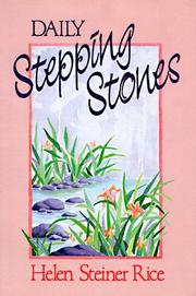 Cover of: Daily steppingstones