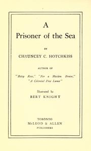 Cover of: A prisoner of the sea