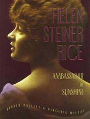 Cover of: Helen Steiner Rice: ambassador of sunshine