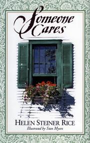 Cover of: Someone cares by Helen Steiner Rice
