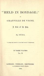 Cover of: Held in bondage by Ouida