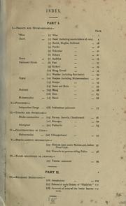 Cover of: Lectures on some criminal tribes of India and religious mendicants by George Whitty Gayer, George Whitty Gayer