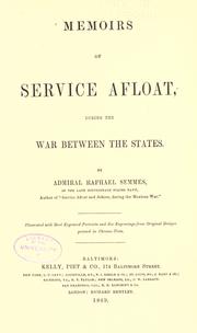 Cover of: Memoirs of service afloat during the war between the states