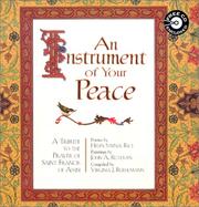 Cover of: An instrument of your peace: prayer of Saint Francis of Assisi