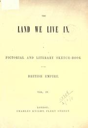 Cover of: The land we live in by 