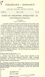 Cover of: A new species of Tripteroides.