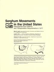 Cover of: Sorghum movements in the United States by Mack N. Leath