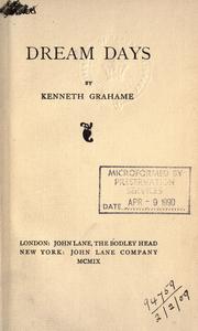Cover of: Dream days. by Kenneth Grahame
