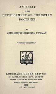 an essay on the development of christian doctrine john henry newman