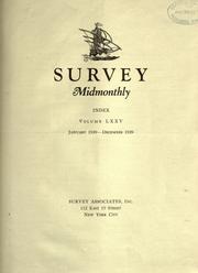 Cover of: Survey midmonthly by 