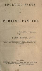 Cover of: Sporting facts and sporting fancies