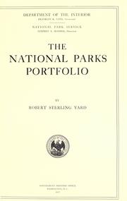 Cover of: The national parks portfolio by United States. National Park Service.