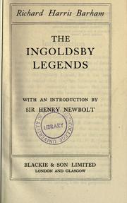 Cover of: The Ingoldsby legends
