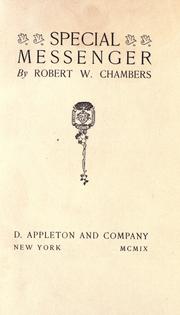 Special messenger by Robert W. Chambers