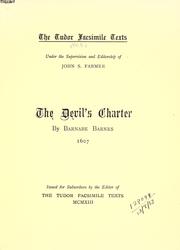 Cover of: The devil's charter. by Barnabe Barnes, Barnabe Barnes