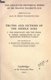 Cover of: Collected historical works by Sir Francis Palgrave K.H.